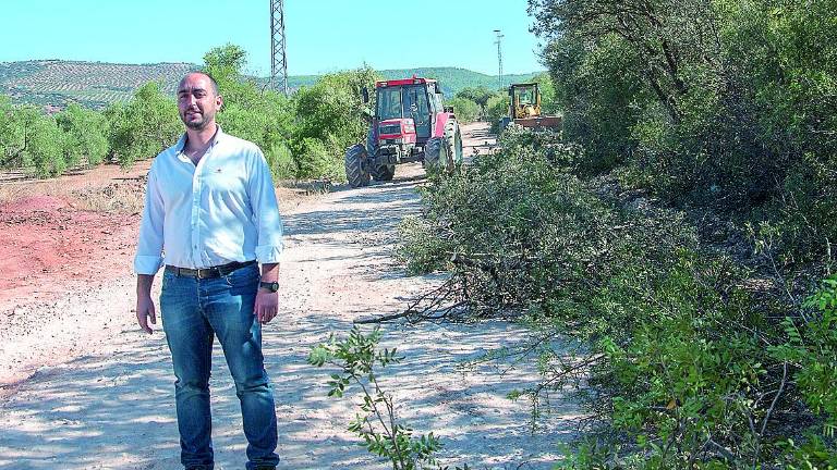 Nuevas labores de mejora en el camino de Los Donceles