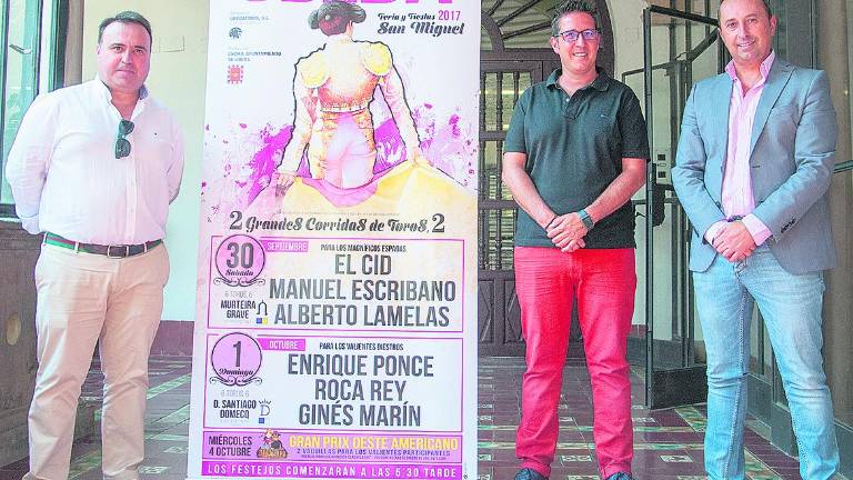 Ponce y Roca Rey, grandes atractivos para “San Miguel”