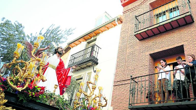 El paso de la Oración en el Huerto lucirá ya restaurado