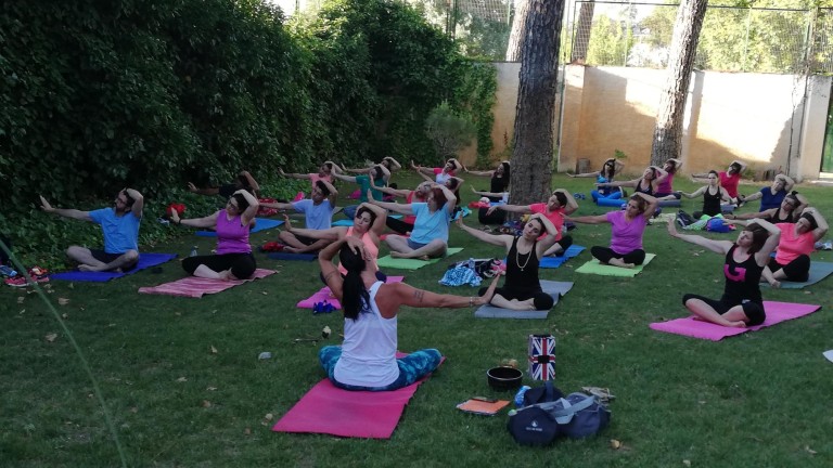 Yoga y relax en San Blas