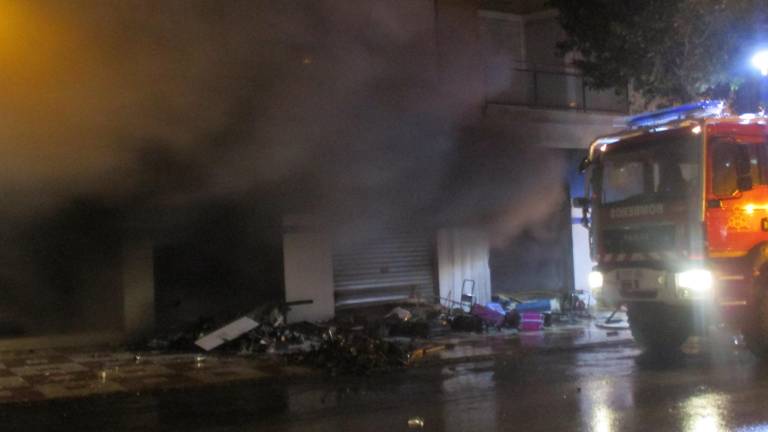 “Infierno” en un almacén oriental