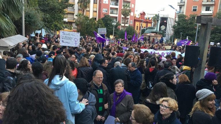 Jaén se echa a la calle para reivindicar igualdad