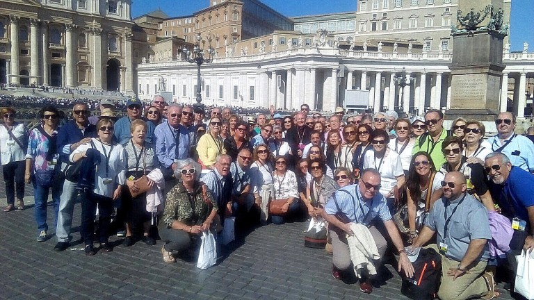 El obispo peregrina a Roma con los fieles de la Diócesis