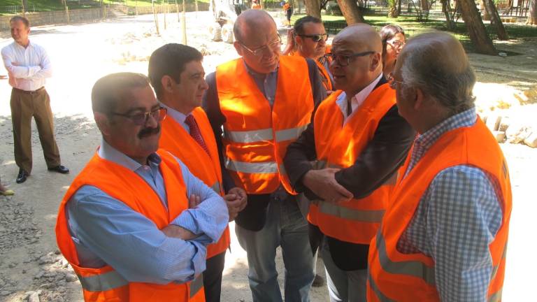 Diputación financia con 108.630 euros las obras en el Paseo de las Bicicletas