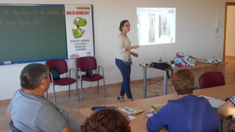 Clase de historia y periodismo