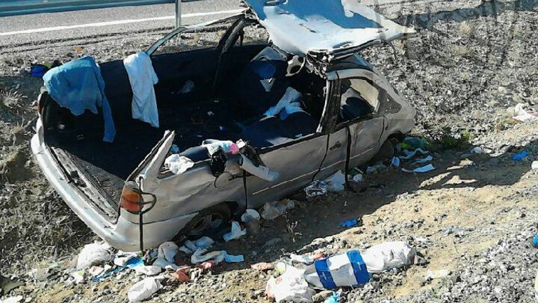 Tres heridos a causa de un accidente en la autovía A-4