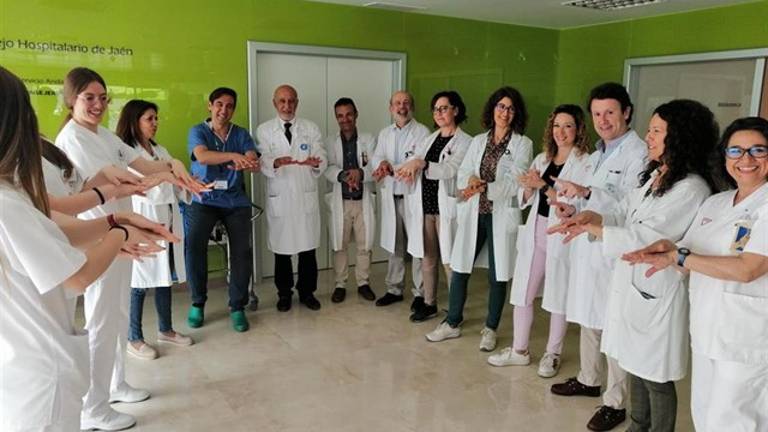 El Hospital de Jaén se une al Día Mundial de Higiene de Manos