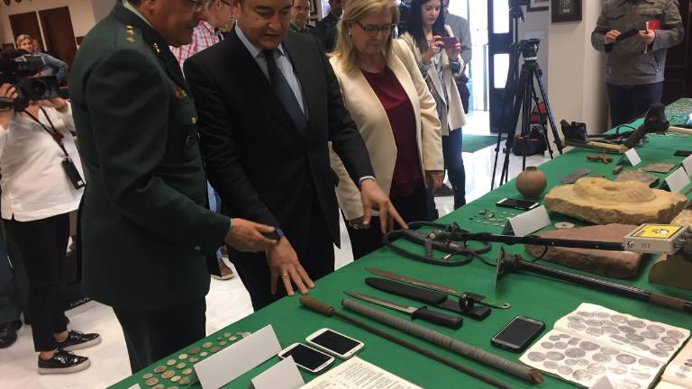6 detenidos por el expolio de más de 750 piezas arqueológicas