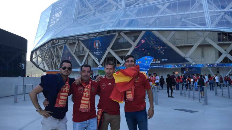 Seguidores de la Selección Española