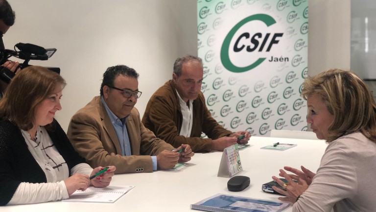 El PP recibe “ideas y sugerencias interesantes” del sindicato CSIF