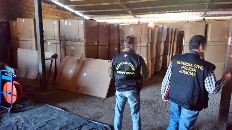 124 detenidos en una macrooperación contra el contrabando de tabaco