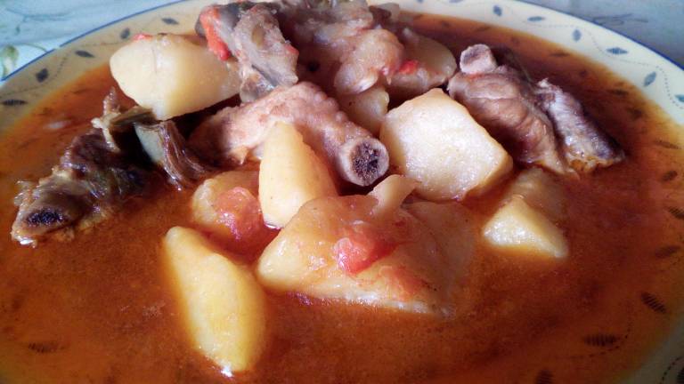 Papas guisadas