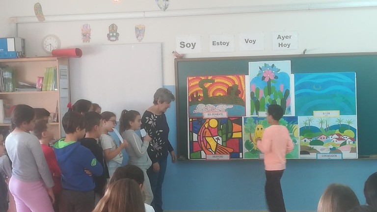 Jornadas culturales sobre mujeres artistas en el colegio San José de Calasanz