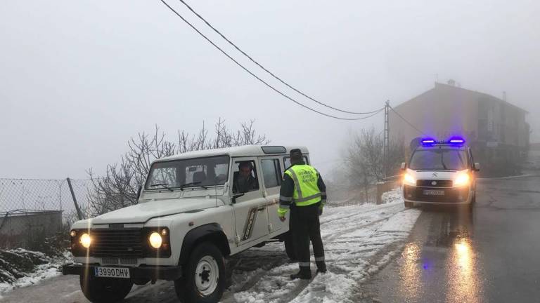 Dificultades de circulación en el Puerto de las Palomas