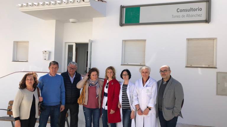 La delegada de Salud visita la comarca