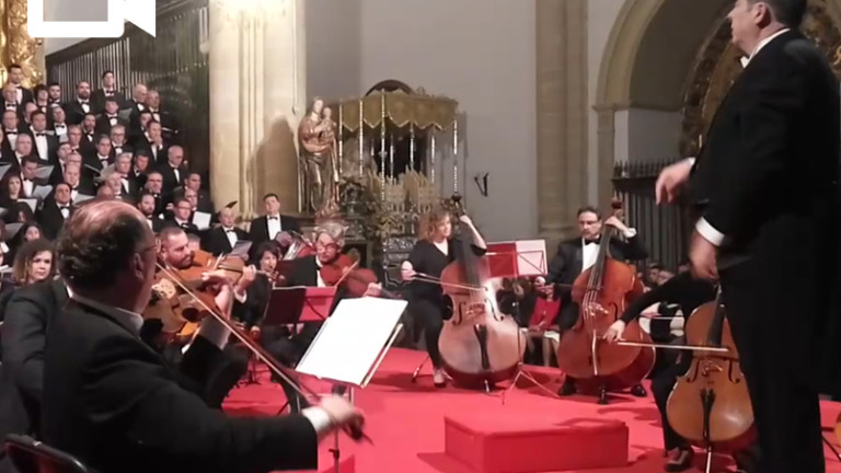 Los acordes del Miserere de Eslava resuenan en la Catedral de Baeza