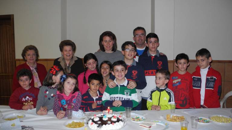 Sergio Cabrera, de cumpleaños con sus amigos