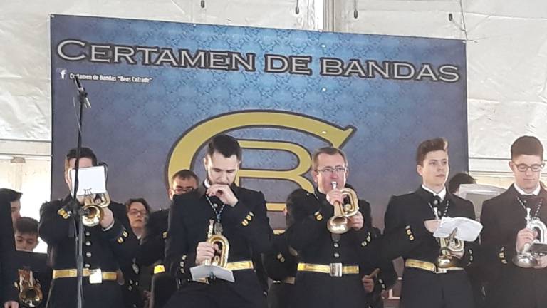 Quinientos músicos participaron en el VI Certamen de Bandas “Beas Cofrade”