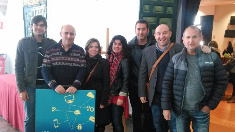 Marmolejo en un foro sobre información juvenil