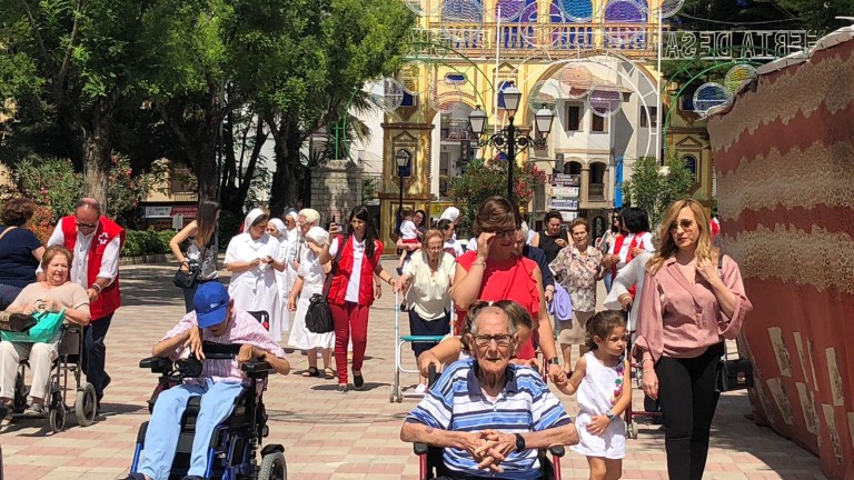 Los mayores estrechan lazos de convivencia y hermanamiento en Torredonjimeno