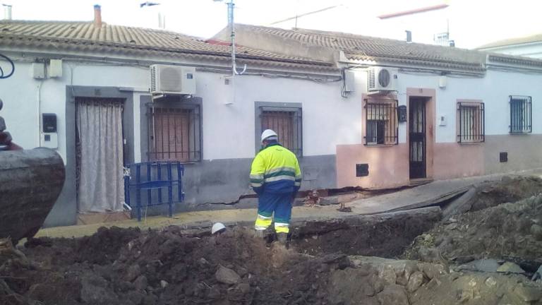 Desalojo de casas en La Guardia por unas grietas