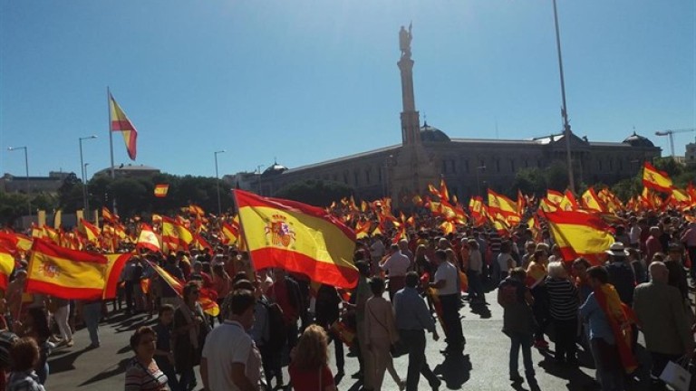 Manifestación en Madrid para pedir elecciones inmediatas