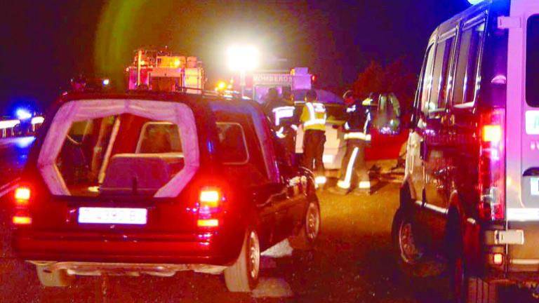 Un fallecido y dos heridos en un accidente en Úbeda
