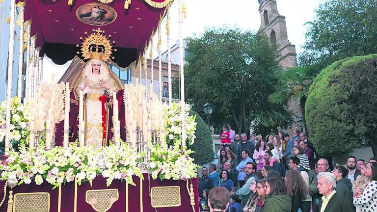 Días de pasión y la vista en el cielo