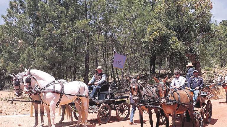 “El Tercio de los Caminos Peregrinos” llega al Santuario