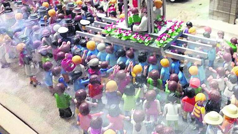 La muestra de Playmobil, una atracción para los visitantes