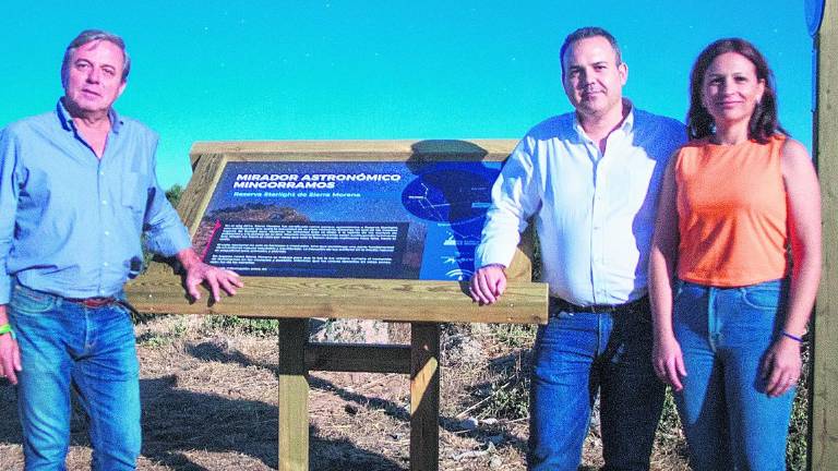 Primer mirador astronómico en el Parque Natural de Sierra Morena