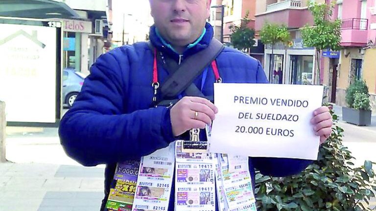 Un vecino consigue un “sueldazo” de 20.000 euros del sorteo de la ONCE