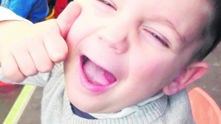 José Ángel, 3 años