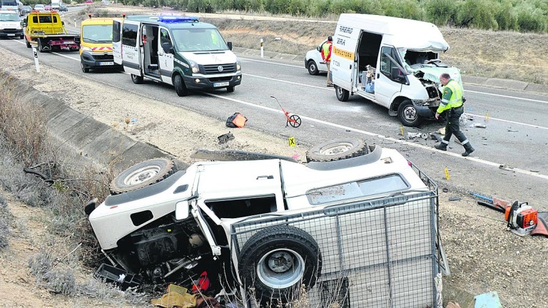 Suben en un 35% los fallecidos en accidentes de tráfico en Jaén