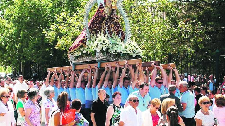 La madre y patrona de los vecinos de las Cuatro Villas que todavía reviven el milagro que salvó a la esposa del rey moro