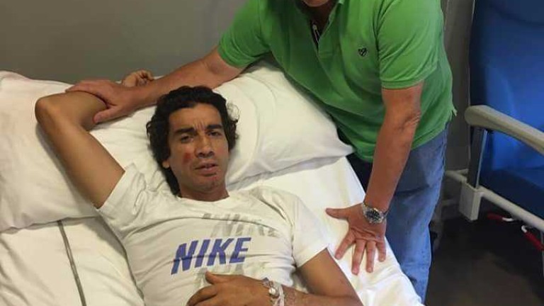 Curro Díaz se recupera de la grave cogida en Manzanares