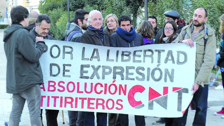 Protesta de apoyo a Bódalo y por la libertad