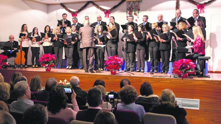 Notas musicales por Navidad