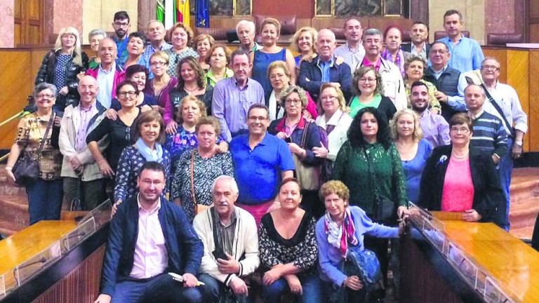 “Himilce” visita el Parlamento de Andalucía