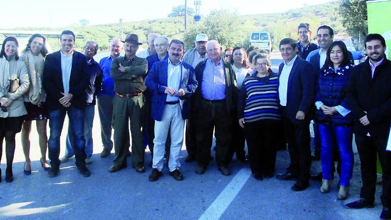 Nueva “inauguración” de la carretera de La Hortichuela