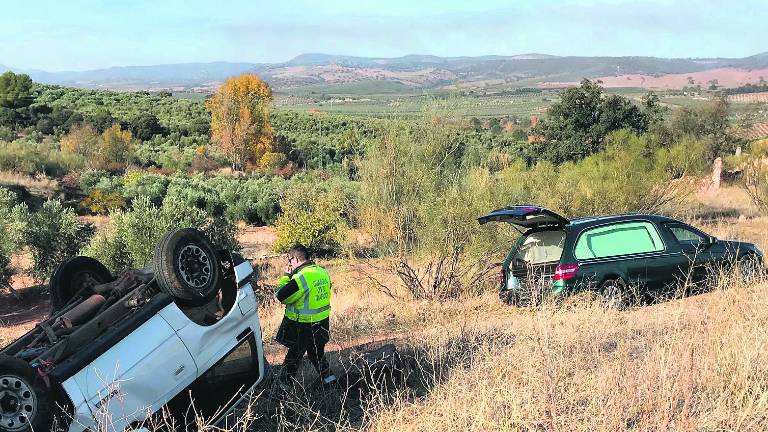 Un residente en Puente de Génave muere en un vuelco