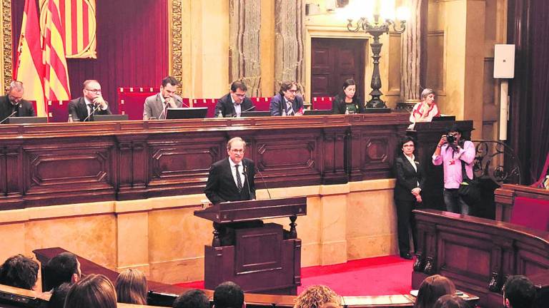 Torra da un ultimátum a Sánchez