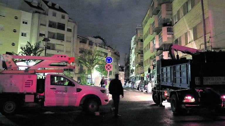 Más de 8 horas sin luz en el entorno de la Plaza de Belén