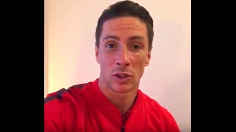 Fernando Torres le manda un mensaje de apoyo a Santi Rodriguez