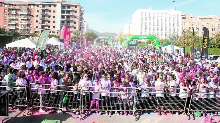 Deporte, mucho color y solidaridad