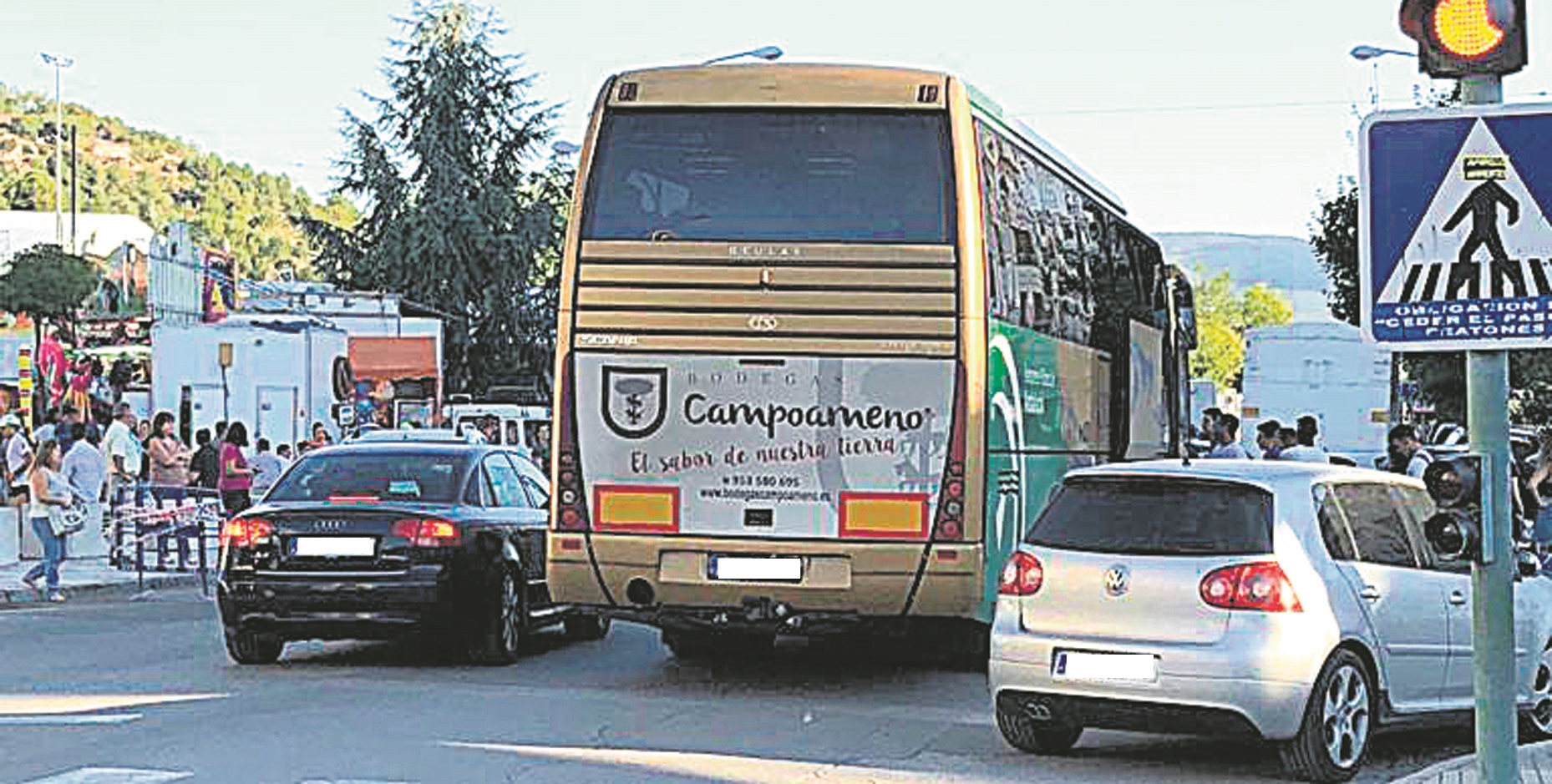 Quejas por el “bloqueo” de la estación