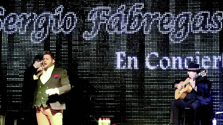 Burunchel se deleita con la actuación de Sergio Fábregas