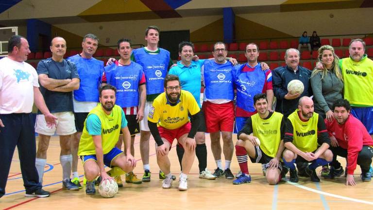 Una pachanga de fútbol sala por Navidad