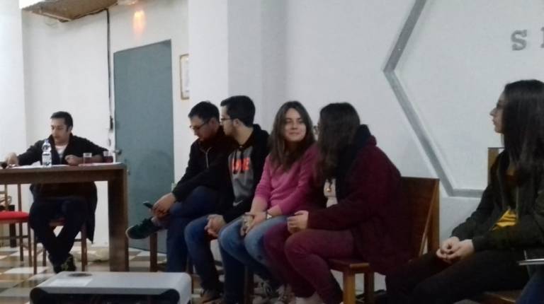 ACTO. <i>Emilio Rodríguez preside la asamblea de Ameco. </i>