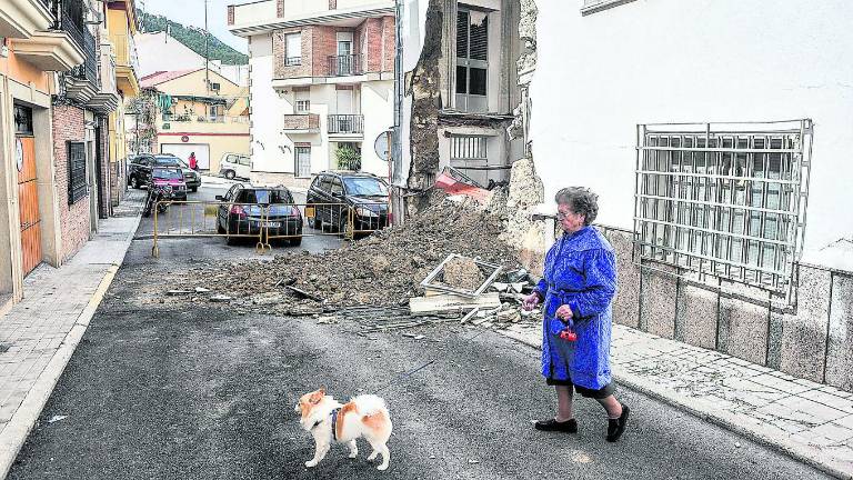 “Cayó una piedra y crucé a la otra acera. Me salvó la vida”